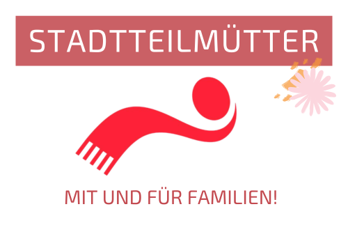 Das Logo der Stadtteilmütter mit rotem Schal